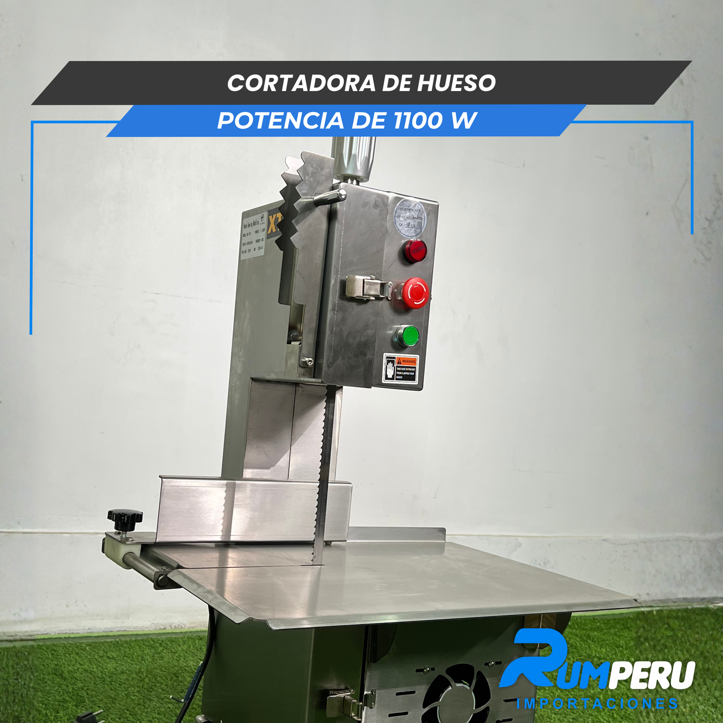 Cortadora de Huesos 1100W – Tecnología Japonesa