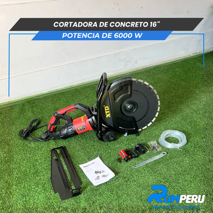 Cortadora de concreto 16´´ Potencia e 6000 W