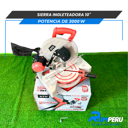 Sierra Ingleteadora 10´´ Potencia de 3000W