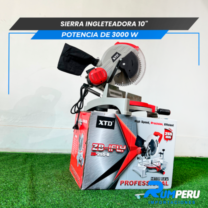 Sierra Ingleteadora 10´´ Potencia de 3000W