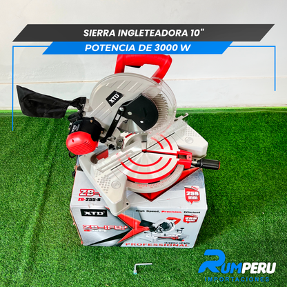 Sierra Ingleteadora 10´´ Potencia de 3000W