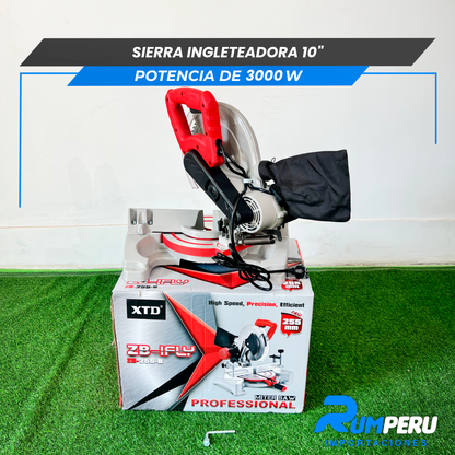 Sierra Ingleteadora 10´´ Potencia de 3000W