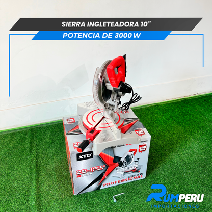 Sierra Ingleteadora 10´´ Potencia de 3000W
