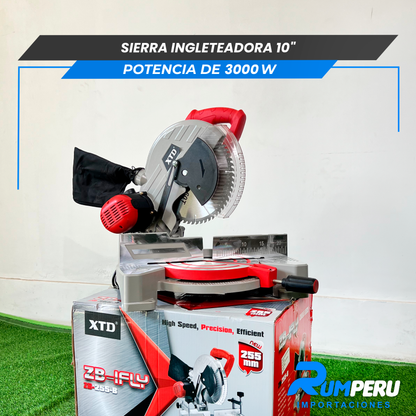 Sierra Ingleteadora 10´´ Potencia de 3000W