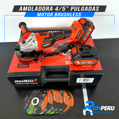AMOLADORA  4/5 PULGADAS MOTOR BRUSHLESS