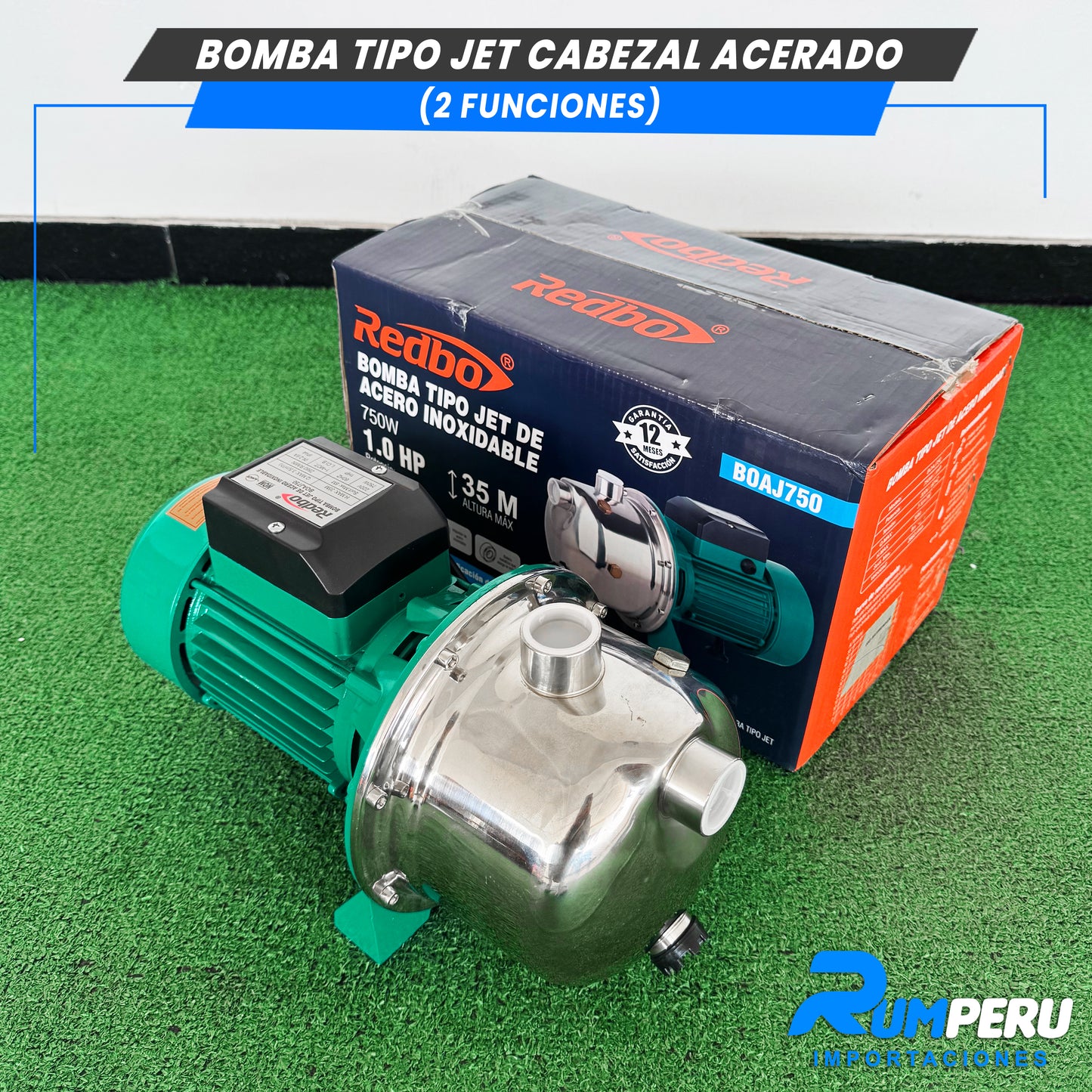 Electro Bomba Tipo Jet 2 en 1 ( Succiona y Expulsa)