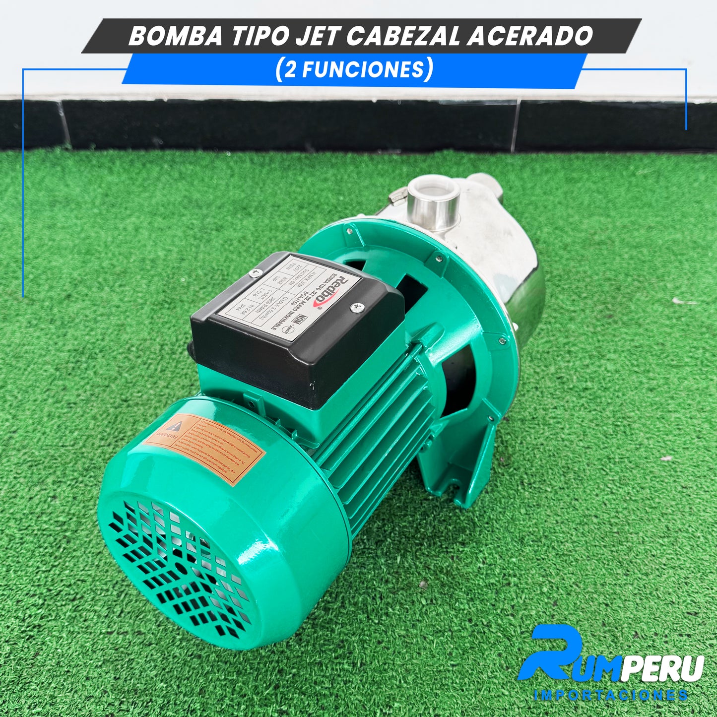 Electro Bomba Tipo Jet 2 en 1 ( Succiona y Expulsa)