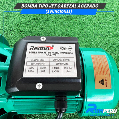 Electro Bomba Tipo Jet 2 en 1 ( Succiona y Expulsa)