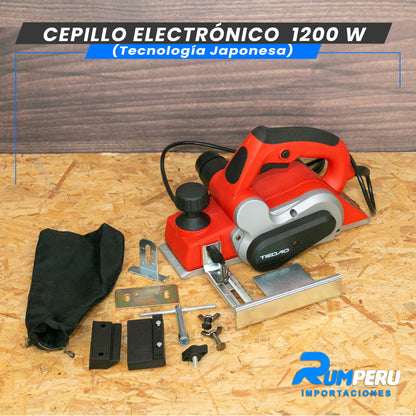 CEPILLO  ELECTRÓNICO 1200 W (TECNOLOGÍA JAPONESA)