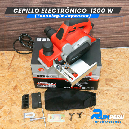 CEPILLO  ELECTRÓNICO 1200 W (TECNOLOGÍA JAPONESA)