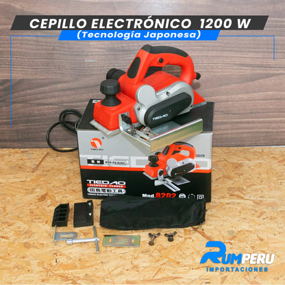 CEPILLO  ELECTRÓNICO 1200 W (TECNOLOGÍA JAPONESA)
