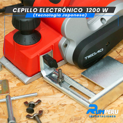 CEPILLO  ELECTRÓNICO 1200 W (TECNOLOGÍA JAPONESA)
