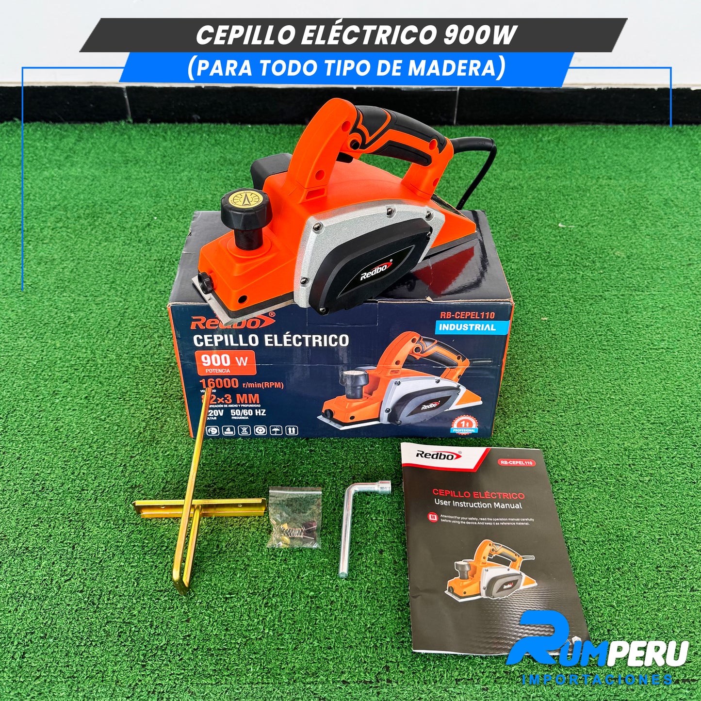 Cepillo Eléctrico 900W