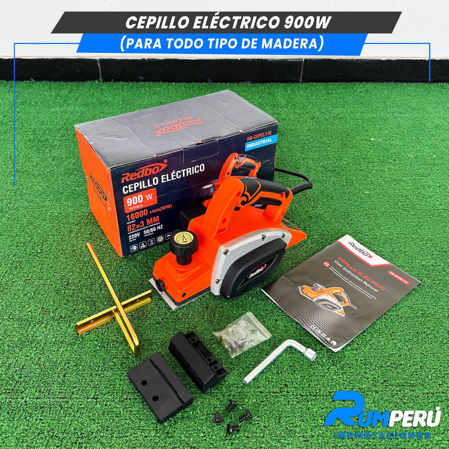 Cepillo Eléctrico 900W