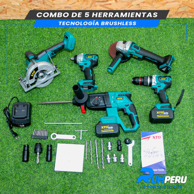 Super Combo de 5 Herramientas 118V