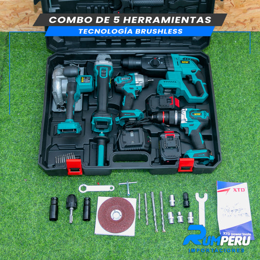 Super Combo de 5 Herramientas 118V