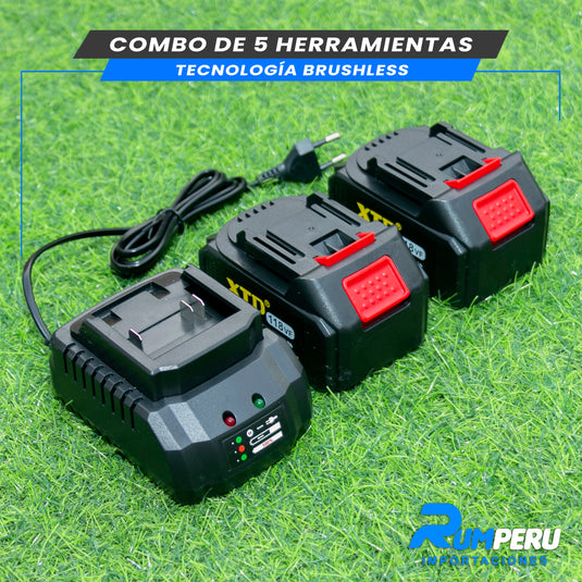 Super Combo de 5 Herramientas 118V