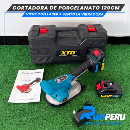 Cortadora De Porcelanato 120CM Viene Con Lase +Ventosa Vibradora