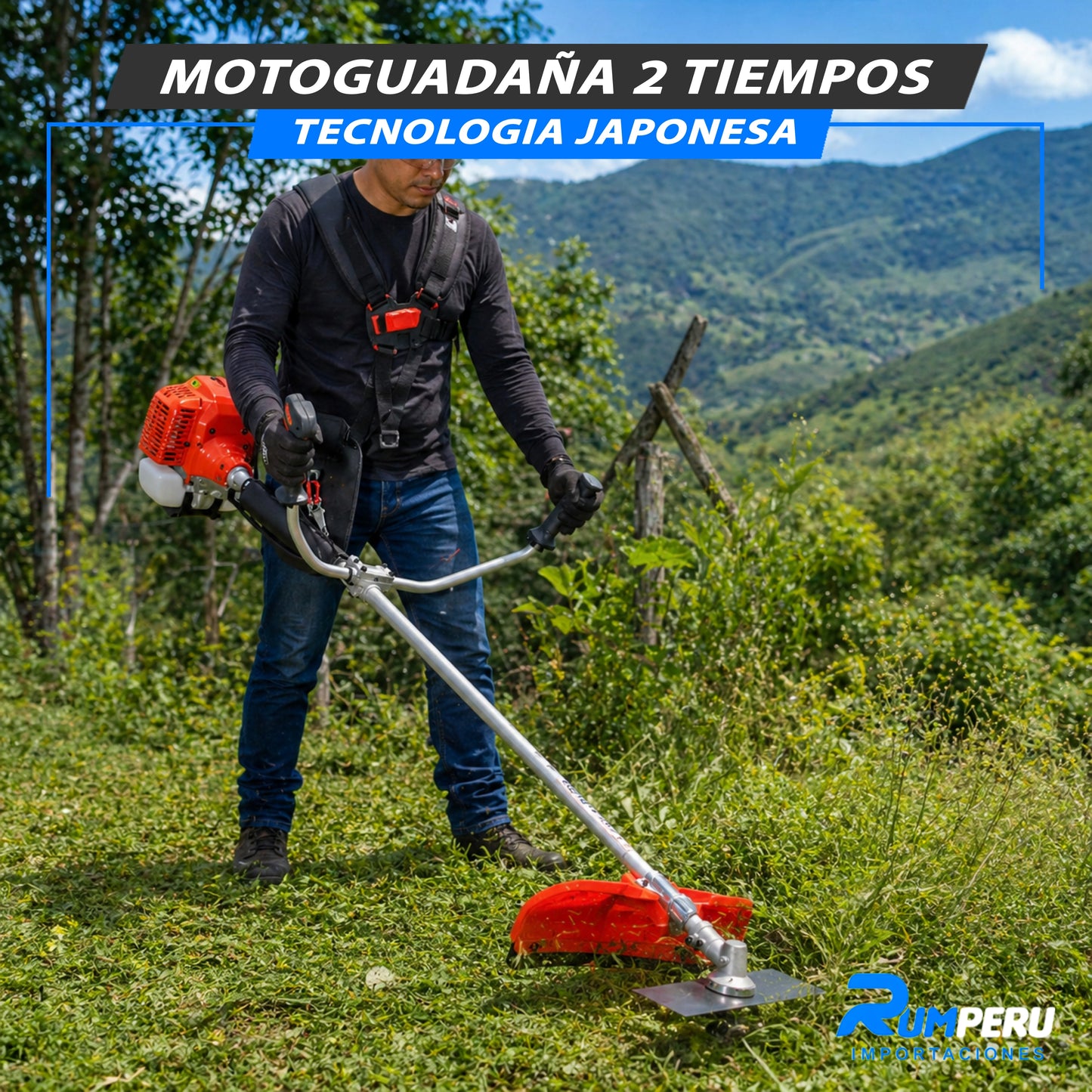 Motoguadaña 2 Tiempos (Tecnología Japonesa)