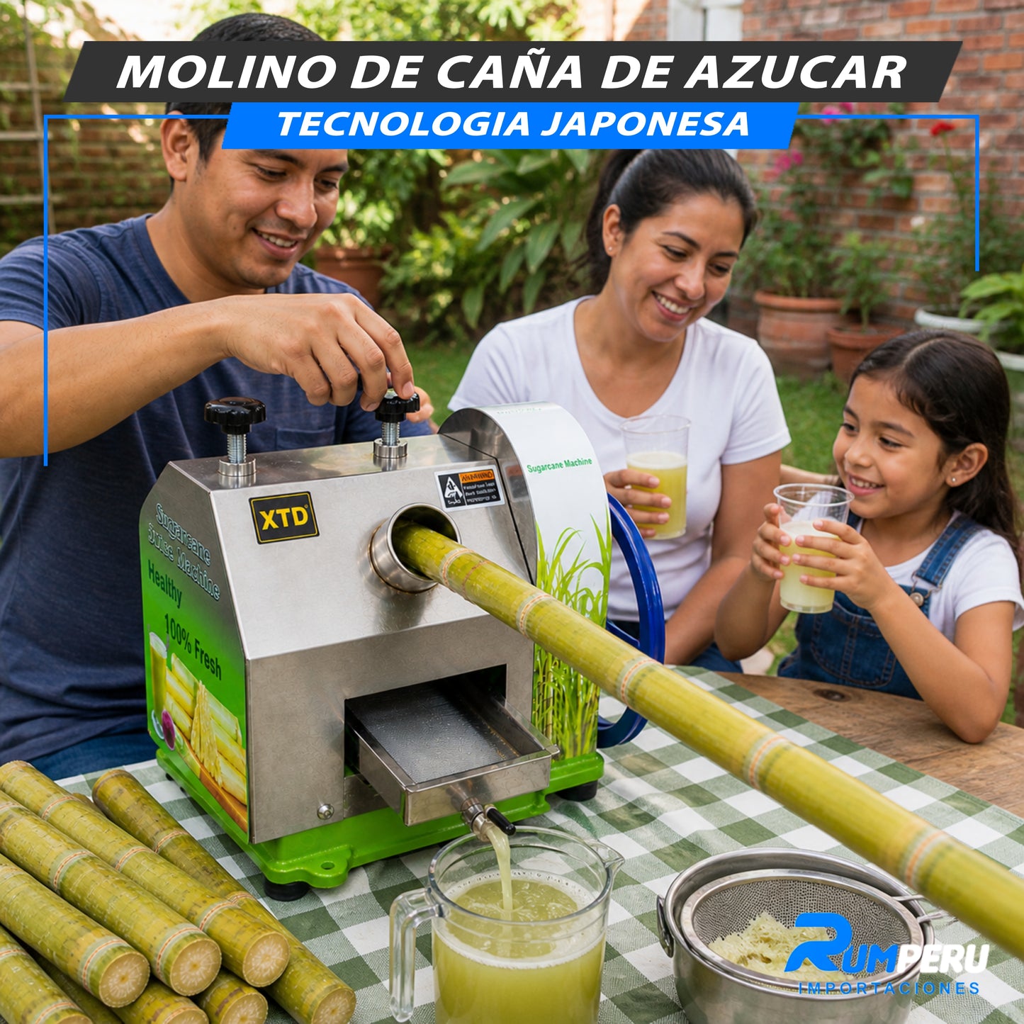 Molino De Caña y Azúcar (Tecnología Japonesa)