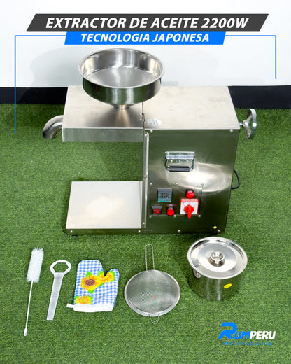 Extractor De Aceite 2200W (Tecnología Japonesa)