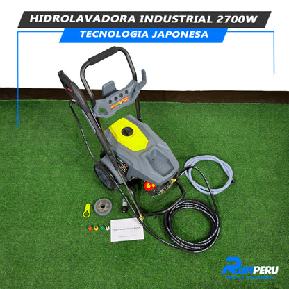 Hidrolavadora Industrial 2700W (Tecnología Japonesa )