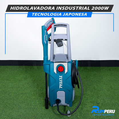 Hidrolavadora Industrial 2000W (Tecnología Japonesa)