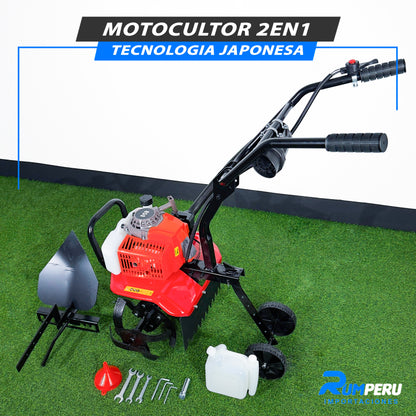 Motocultor 2 En 1 (Tecnología  Japonesa)