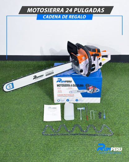 Motosierra 24 Pulgadas, Cadena De Regalo