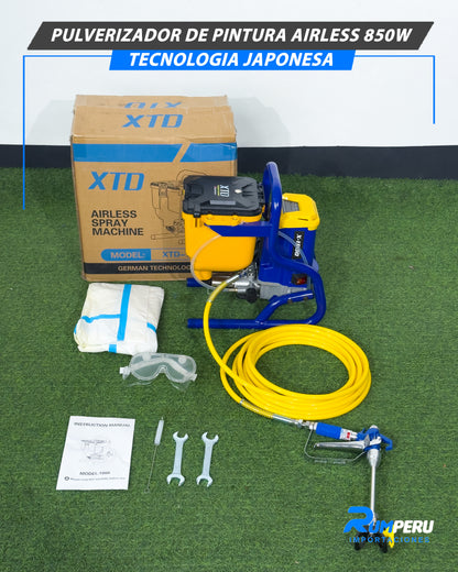 Pulverizador Cultural Airless 850W Tecnología japonesa
