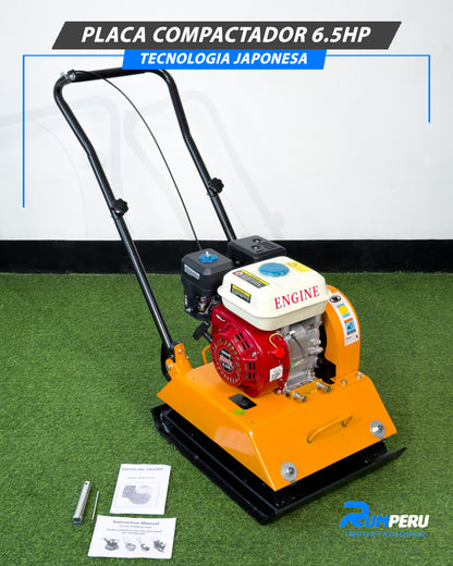 ¡Compactadora 6.5 HP – Tecnología Japonesa!