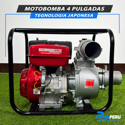 Motobomba 4 Pulgadas (Tecnología japonesa)