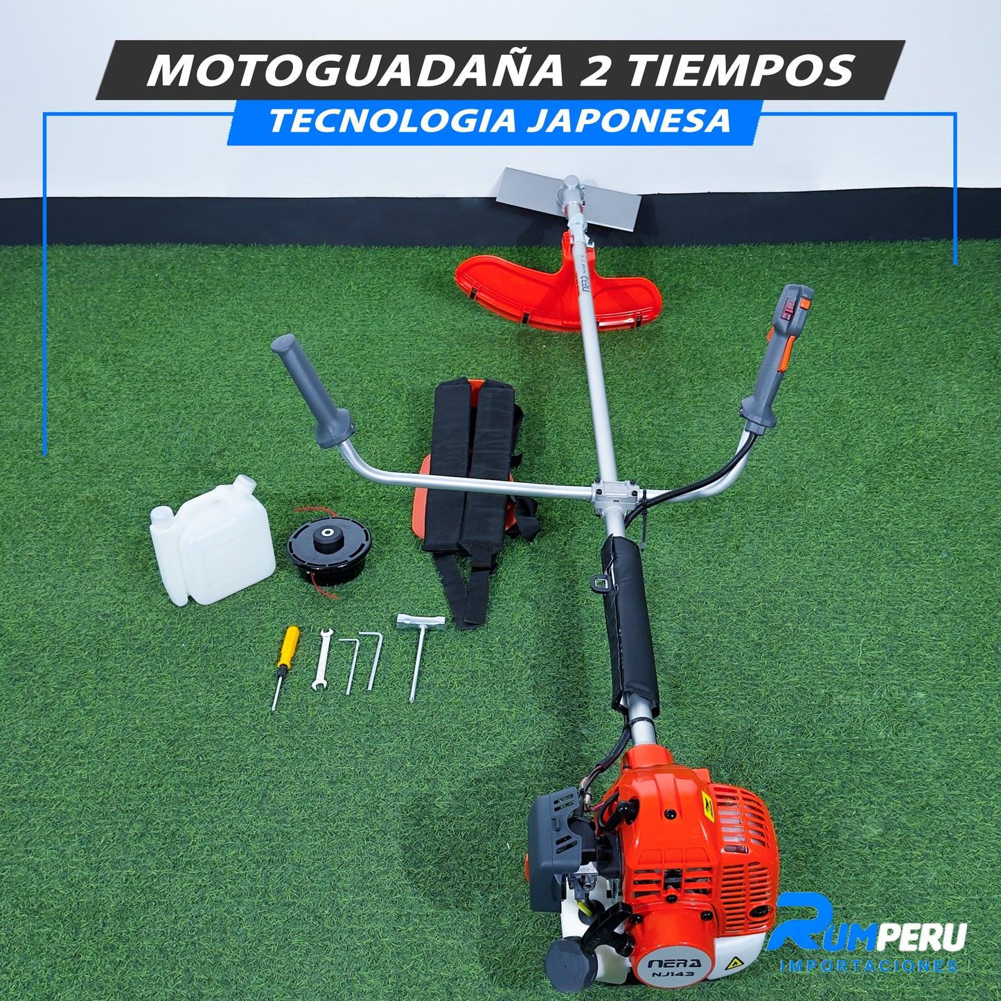 Motoguadaña 2 Tiempos (Tecnología Japonesa)