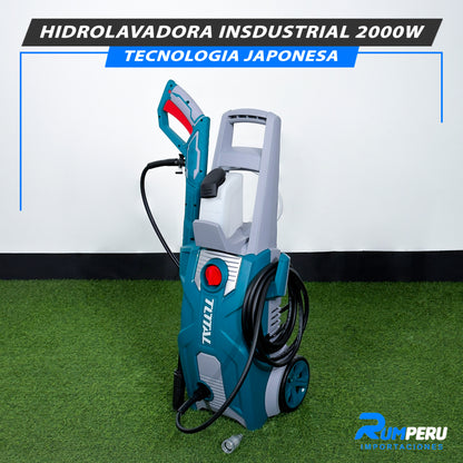 Hidrolavadora Industrial 2000W (Tecnología Japonesa)