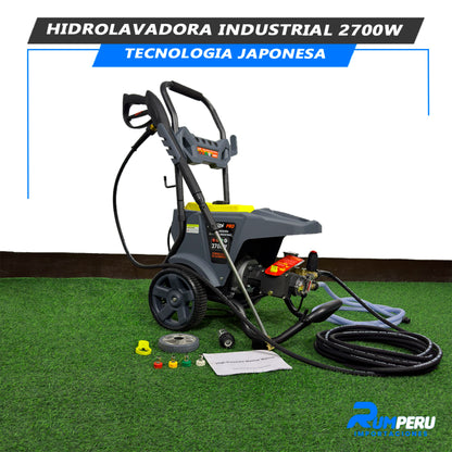 Hidrolavadora Industrial 2700W (Tecnología Japonesa )