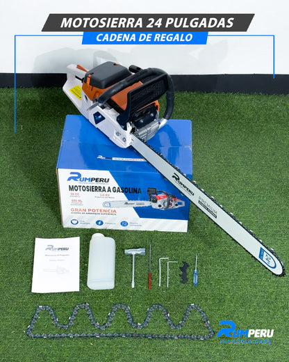 Motosierra 24 Pulgadas, Cadena De Regalo