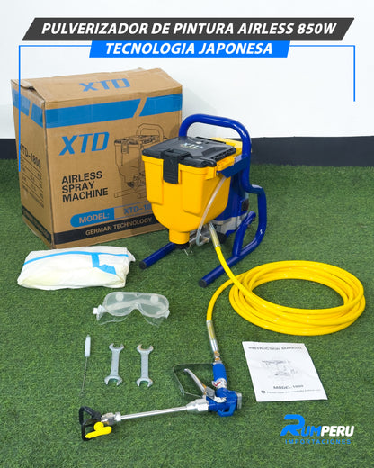 Pulverizador Cultural Airless 850W Tecnología japonesa
