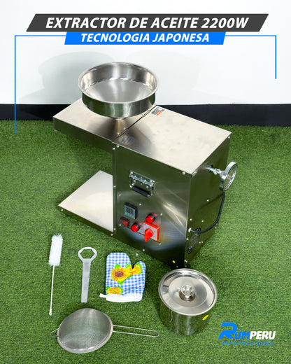 Extractor De Aceite 2200W (Tecnología Japonesa)