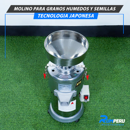 Molino Para Granos Húmedos y Semillas (Tecnología Japonesa)