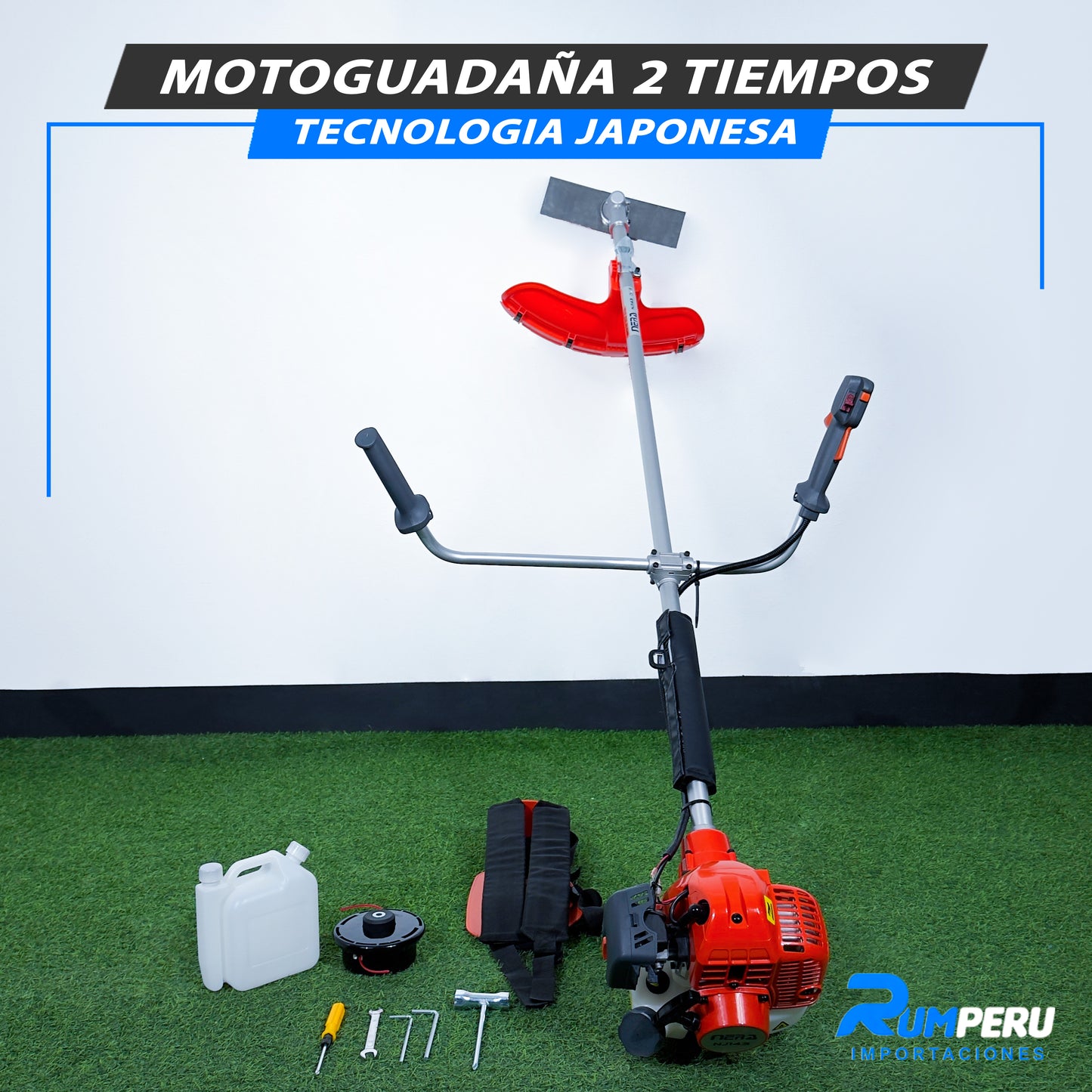 Motoguadaña 2 Tiempos (Tecnología Japonesa)