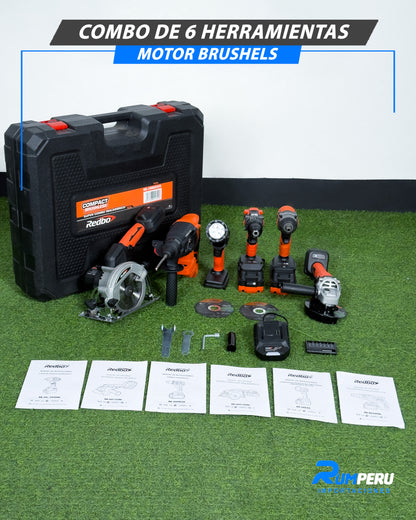 Combo De 6 Herramientas Motor Brushels