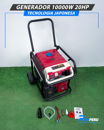 Generador 10000W 20HP (Tecnología Japonesa)