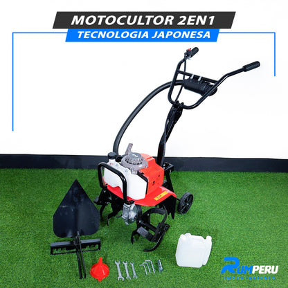 Motocultor 2 En 1 (Tecnología  Japonesa)