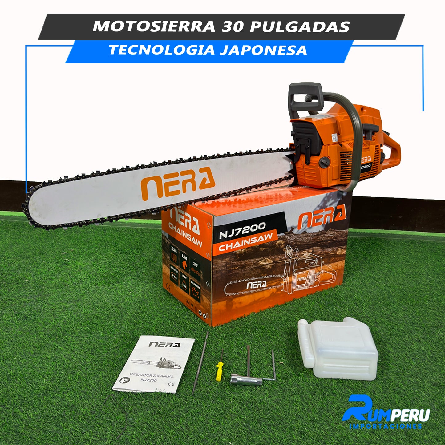 Motosierra 30 Pulgadas (Tecnología Japonesa)