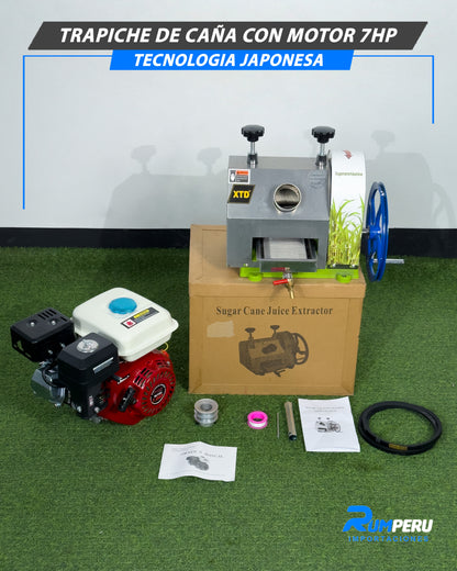 Trapiche De Caña Con Motor 7HP (Tecnología Japonesa)