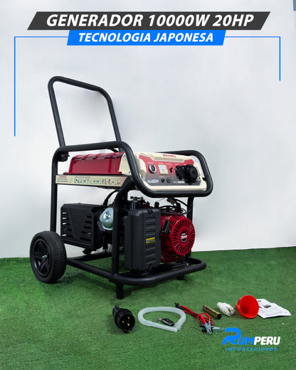 Generador 10000W 20HP (Tecnología Japonesa)