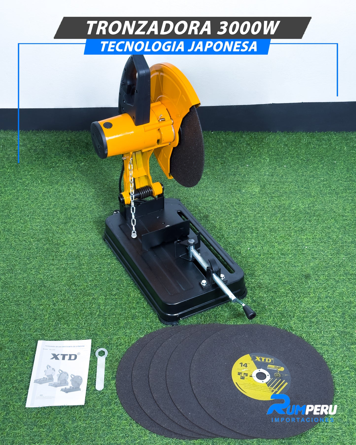 Tronzadora 3000W Tecnología Japonesa