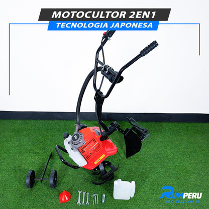 Motocultor 2 En 1 (Tecnología  Japonesa)