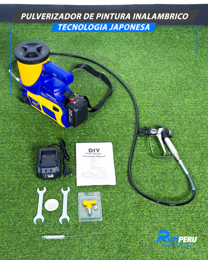 Pulverizador De Pintura Inalámbrico (Tecnología Japonesa)
