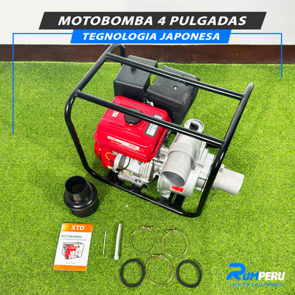 Motobomba 4 Pulgadas (Tecnología japonesa)